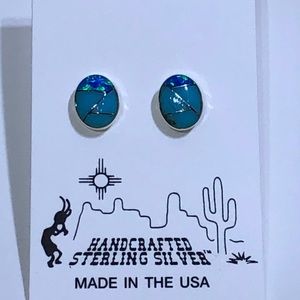Sterling silver  turquoise earrings